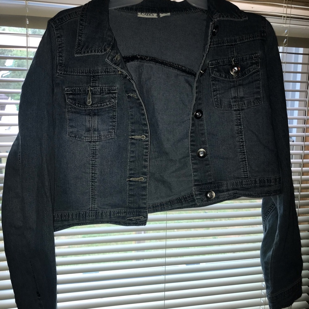 Light blue denim jacket